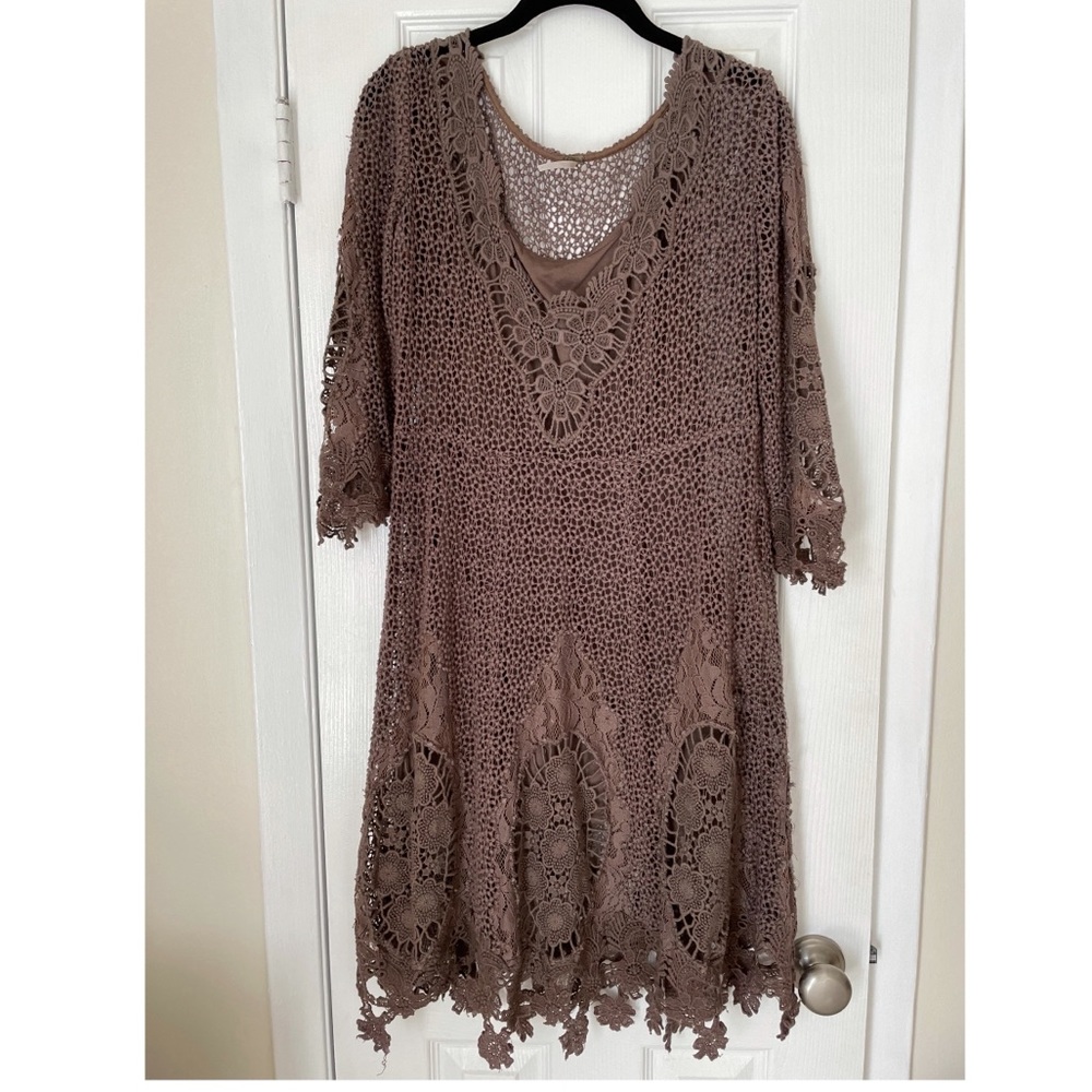 Free People Crochet Dress